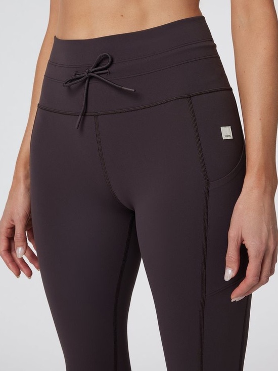 Vuori Pants - Vuori High-Waist Sangria Active Leggings with Drawstring